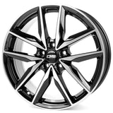 CMS C28 Diamond Black Gloss 5x114,30 7x17-ET40-67.2R Felgen - Preis für 1 Stück