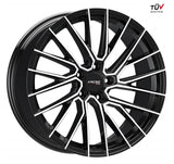 19 Zoll Arceo ASW02 ET45 Black Diamond Felgen für VW Golf 7 Audi A4 A5 BMW Mercedes A B C-Klasse