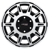 ARCEO LT-1 6.5x16-5x160 ET60 65.1 Black Diamond Alufelgen