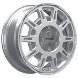 ARCEO LT-1 6.5x16-6x130 ET62 84.1 Silver Diamond Alufelgen