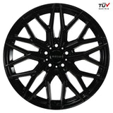 9.5x19 Zoll 5x112 ET45 73.1 Glossy Black ARCEO VALENCIA