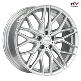 8.5x19 Zoll 5x112 ET45 73.1 White Silver ARCEO VALENCIA