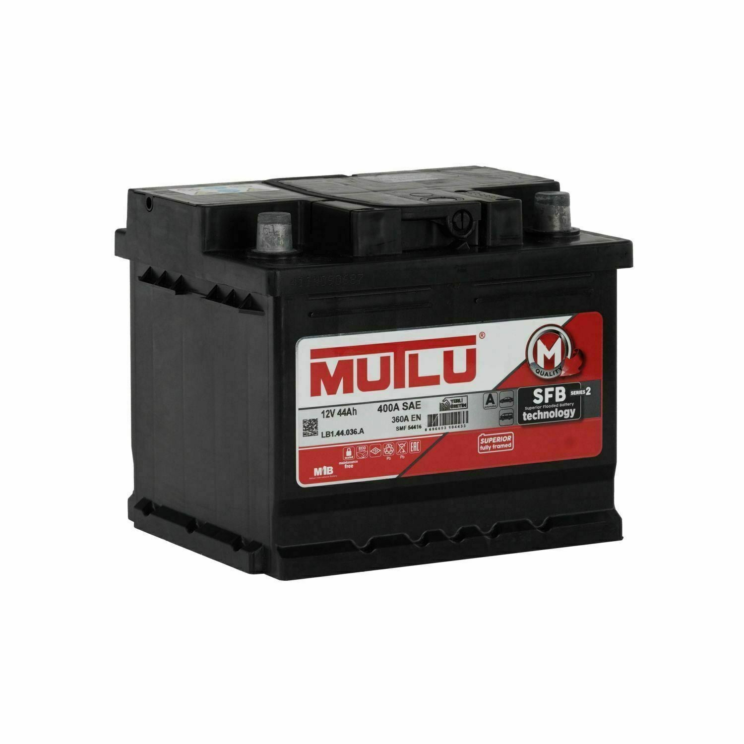 MUTLU 12V 44Ah Autobatterie Batterie Starterbatterie – AUTOMOTTO