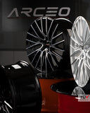 19 Zoll Arceo ASW02 ET45 Black Diamond Felgen für VW Golf 7 Audi A4 A5 BMW Mercedes A B C-Klasse