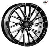 19 Zoll Arceo ASW02  5x108 ET45 Black Diamond Felgen für Ford Focus Peugeot 5008 Volvo XC60